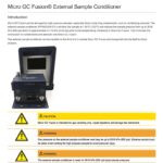thumbnail of Micro GC Fusion External Sample Conditioner Installation Sheet